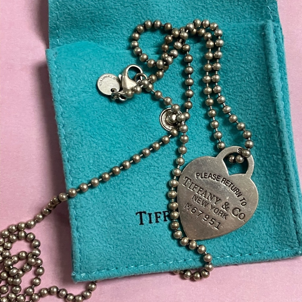 Tiffany & Co return to tiffany heart pendant, sterling silver